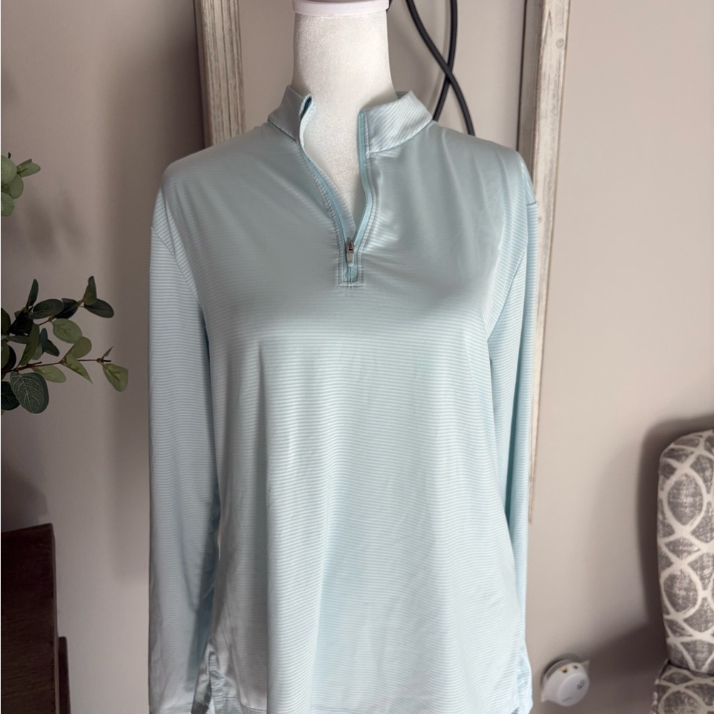 Nike Women's Light Blue Long Sleeve Top